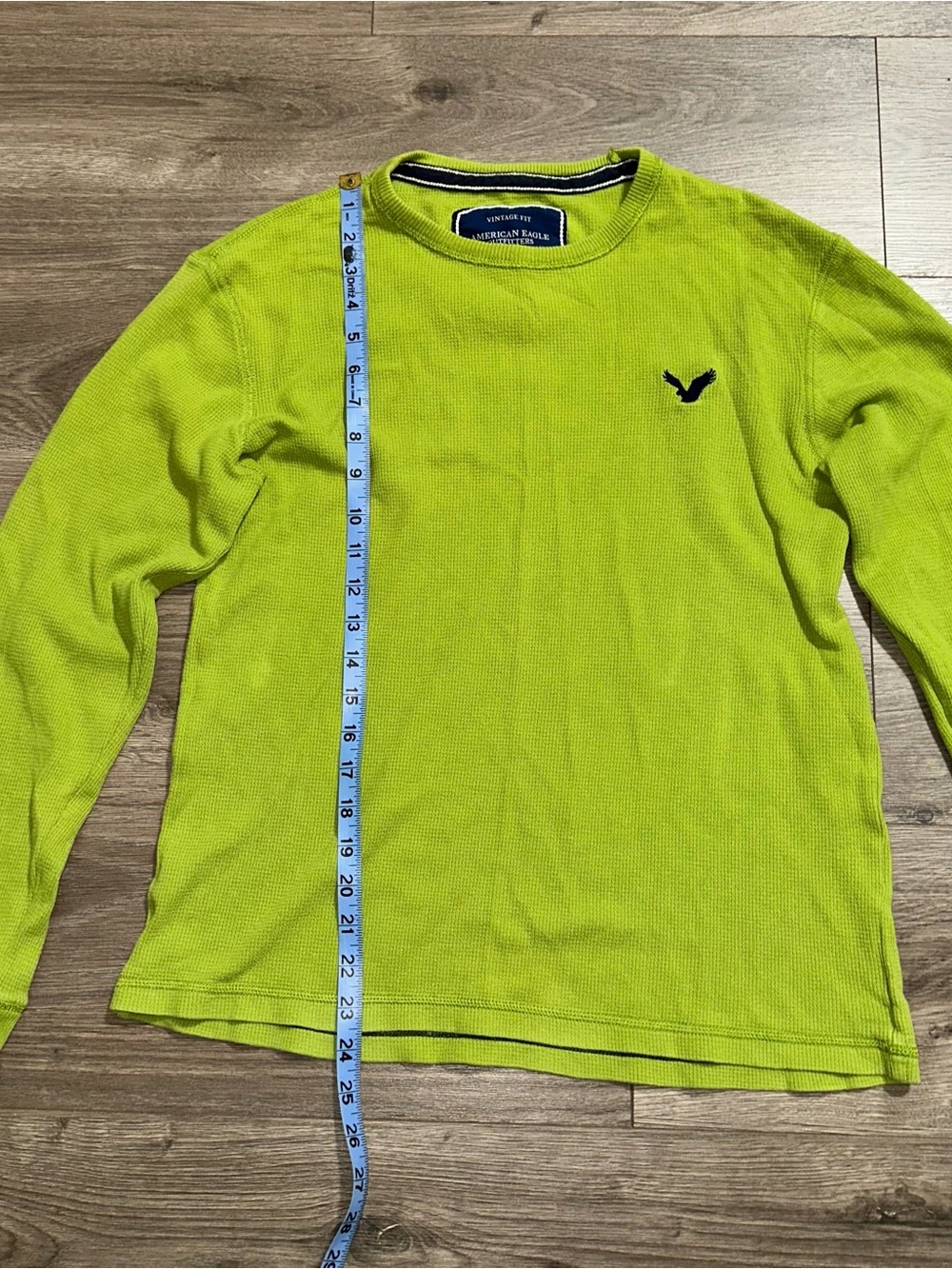 American Eagle Outfitters Textured Lime Green Top - Picture 4 of 5